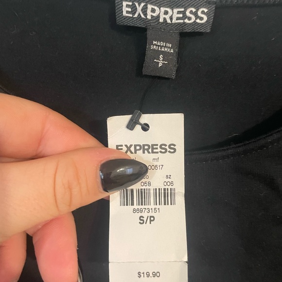 Express Brand crop top. Never worn NWT - Picture 2 of 2
